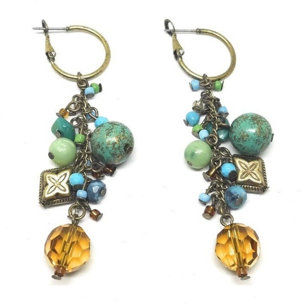 Vintage Cookie Lee‎ Earrings (D27) 20001 3"